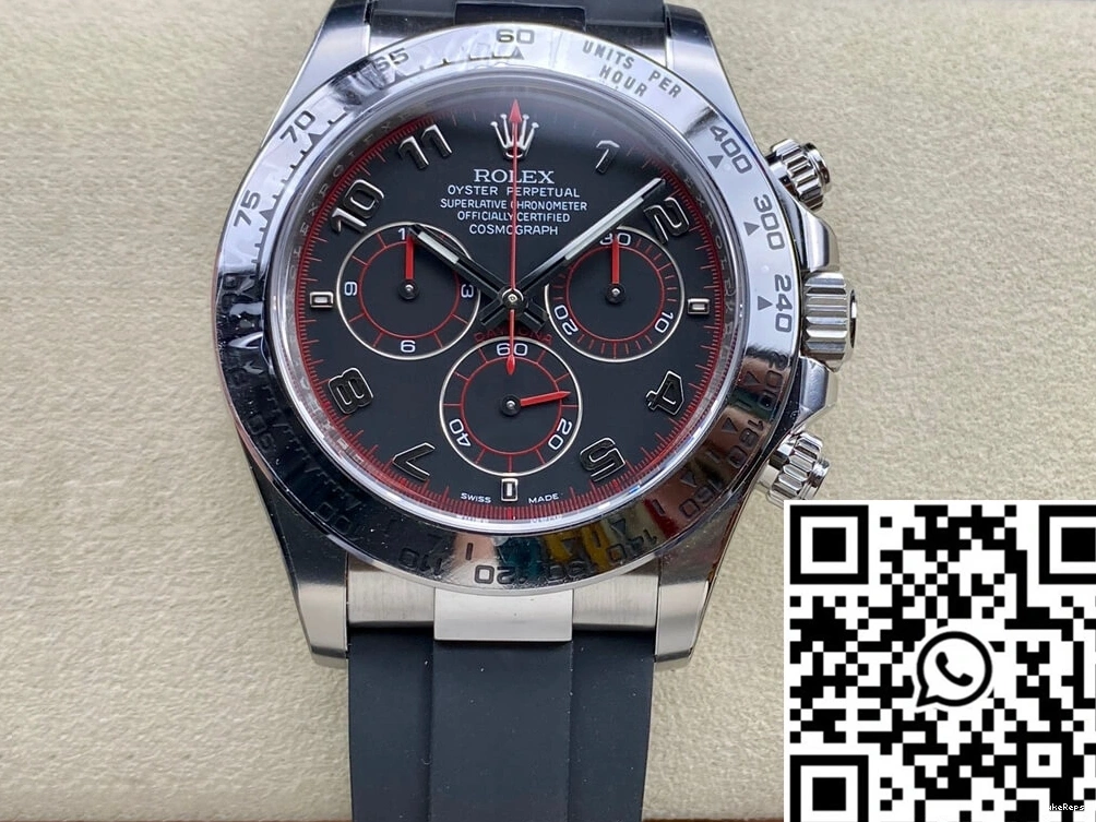 Black Factory 116509 Daytona Cosmograph Clean Dial Rolex 1202